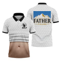It's Not A Dad Bod It's A Father Figure Men's Funny Golf Shirts, Father's Day Golf Gift