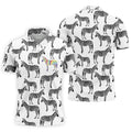 Rainbow Zebra Be Yourself Pride Month Support Golf Tops For Men, LGBT Community Polo Shirts For Men