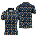 Video Game Controller Hawaiian Golf Shirt, Men's Golf Shirt, Polo Shirts For Men