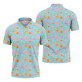 Tropical Cocktail Drinks Pattern Golf Shirt, Mens Golf Shirts, Golf Apparel For Men