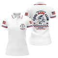 Cool Dads Club All-Over Print Golf Polo, Golf Tops For Women, Golfing Apparel