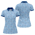 Fore Right Cold As Slice Golf And Beer Women Golf Top, Ladies Golf Shirts, Golfing Apparel