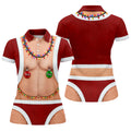 Funny Santa Christmas Balls Golf Polo Shirt, Women’s Golf Polo, Golf Tops For Women