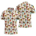 Funny Mushroom Legs Pattern Golf Polo Shirt, Printed Golf Shirts, Golf Polo Shirts For Men