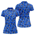 Drive Light Golf And Beer Tropical Pattern Fun Golf Shirt, Golf Shirt For Women, Ladies Golf Shirts