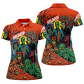 I Remember Halloween Classic Monster Golf Polo Shirt, Women's Golf Polo, Ladies Golf Shirts