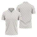 Embrace Neurodiversity Rainbow Infinity Symbol Autism Awareness White Golf Shirt, Golf Shirts For Men