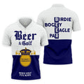 Beer And Golf The Perfect Combination Golf Tops For Men, Golf Shirts For Men, Polo Shirts For Men
