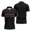 Bitches Get Stitches Breast Cancer Polo Shirt, Golf Shirts For Men, Mens Golf Apparel