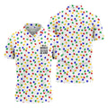 In A World Where You Can Be Anything Be Kind Golf Tops For Men, Autism Awareness Color Golf Shirts For Men
