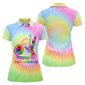 Whatever Color Cancer Sucks Hummingbird Polo Shirt, Golf Shirts For Women, Ladies Golf Top