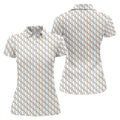 Embrace Neurodiversity Rainbow Infinity Symbol Autism Awareness White Golf Shirt, Women's Golf Tops
