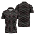 Funny Raccoon Middle Finger Breast Cancer Polo Shirt, Mens Golf Shirts, Mens Polo Shirts
