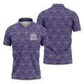 Foolish Mortal Haunted Pattern Golf Polo Shirt, Golf Apparel For Men, Mens Polo Shirts