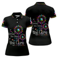 Spread The Hope Find The Cure Breast Cancer Awareness Golf Polo Shirt, Golf Shirts For Women
