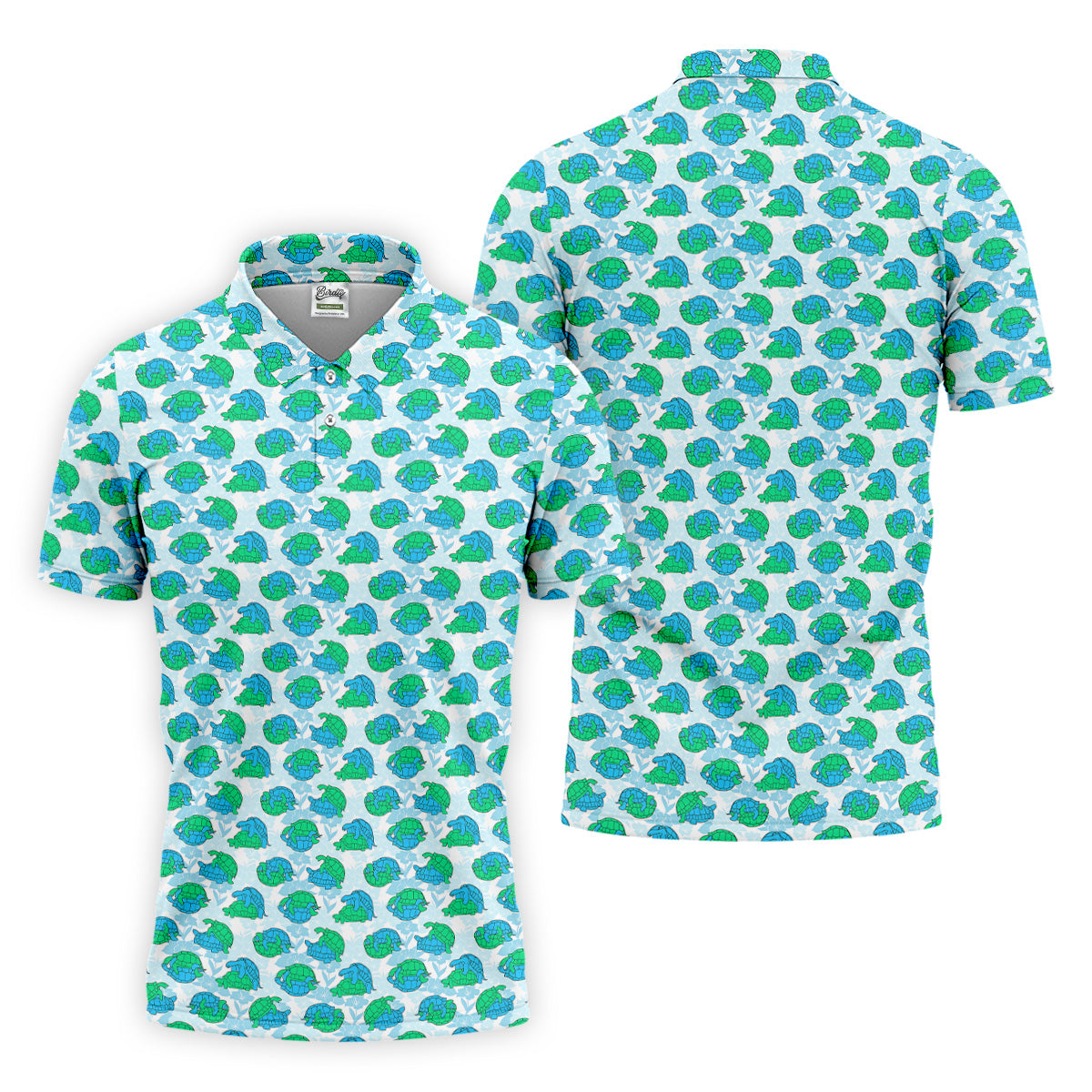 Funny Turtle Naughty Position Golf Tops For Men, Valentines Golf Gift, Golf Gift For Men