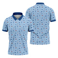 Fore Right Cold As Slice Golf And Beer Golf Shirts For Men, Polo Shirts For Men, Golfing Apparel