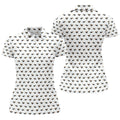 White Funny Toucan Beer Golf Polo Shirt, Golf Shirts For Women, Performance Golf Shirt