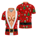 Gingerbread Costume Christmas Golf Shirt, Mens Golf Shirts, Polo Shirts For Men