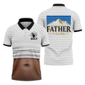 It's Not A Dad Bod It's A Father Figure Men's Funny Golf Shirts, Father's Day Golf Gift