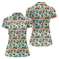 Tropical Trip Big Wave Riders Hawaiian Golf Shirt, Golf Shirt For Women, Golfing Apparel