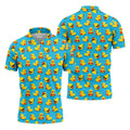 Funny Bikini Rubber Duck Golf Polo Shirt, Hawaiian Golf Shirt, Golf Polo Shirts For Men