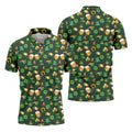 Everyone Is Irish Today Shamrock St Patrick's Day Dark Green Golf Shirt, Polo Shirts For Men, Golf Shirts For Men