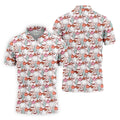 Cowboy Ghost Howdy Halloween Fun Golf Shirts For Men, Polo Shirts For Men, Golfing Apparel