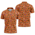 Costume Dogs Spider Web Halloween Golf Polo Shirt, Dog Lover Shirt, Golf Shirts For Men