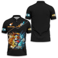 Custom Men's Golf Polo Shirt, Golfing Apparel, Funny Beer Golf Shirt, Gift For Golfers