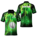 Custom Men's Golf Polo Shirt With Team Name, Golfing Apparel, Gift For Golfers