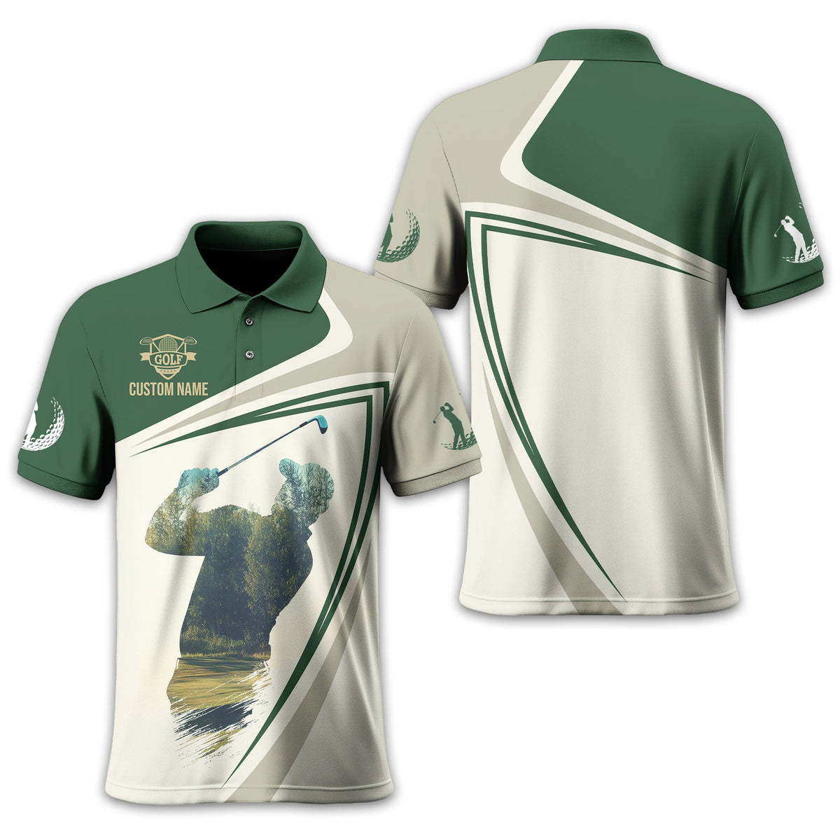 Custom Golf Shirt, Personalized Golf Shirt, Unique Gift For Golfer