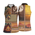 Native Heritage Women's Golf Tops, Native American Ancestry Ladies Golf Polos, Indigenous Peoples Month