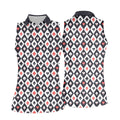 Casino Royale Dirty Argyle Pattern Funny Women's Golf Tops, Valentines Golf Gift, Ladies Golf Polos
