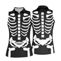 Halloween Skeleton Costume Golf Shirt, Women's Golf Polo, Hawaiian Golf Shirt