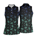 Celestial Moth Hawaiian Golf Shirt, Retro Golf Shirt, Halloween Golf Shirt, Women's Golf Tops