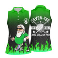 Custom Year Seven Tee And Still On Par Golf Polo Shirt, Women's Golf Polo, Ladies Golf Shirts