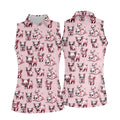 Cute Piglets Wearing Sunglasses Hawaiian Golf Polo, Golf Tops For Women, Golfing Apparel