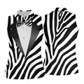 Zebra Pattern Funny Costume Hawaiian Golf Shirt, Ladies Golf Tops, Golf Shirt For Women