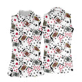 Playing Cards Poker Pattern Hawaiian Golf Shirt, Golf Polo For Women, Women’s Golf Apparel