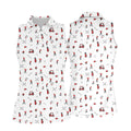 Golf Player Pattern Polo Shirt, Women's Golf Tops, Ladies Golf Shirt