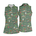 STYLE:Sleeveless Polo Shirt
