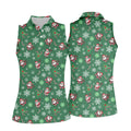 STYLE:Sleeveless Polo Shirt