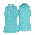 STYLE:Sleeveless Polo Shirt
