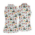STYLE:Sleeveless Polo Shirt