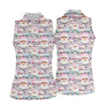 STYLE:Sleeveless Polo Shirt