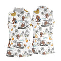 STYLE:Sleeveless Polo Shirt