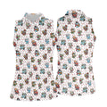 STYLE:Sleeveless Polo Shirt