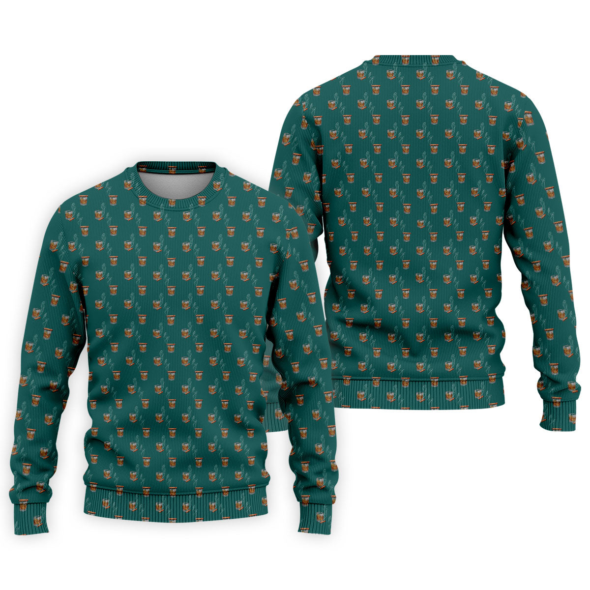 Smoke Whiskey Green Golf Shirt, Golf Whiskey Polo Shirts For Men, Golf Shirts For Men