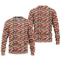 Fun Christmas Colorful Shirts For Men, Naughty Christmas Golf Shirt, Polo Shirts For Men, Golfing Apparel